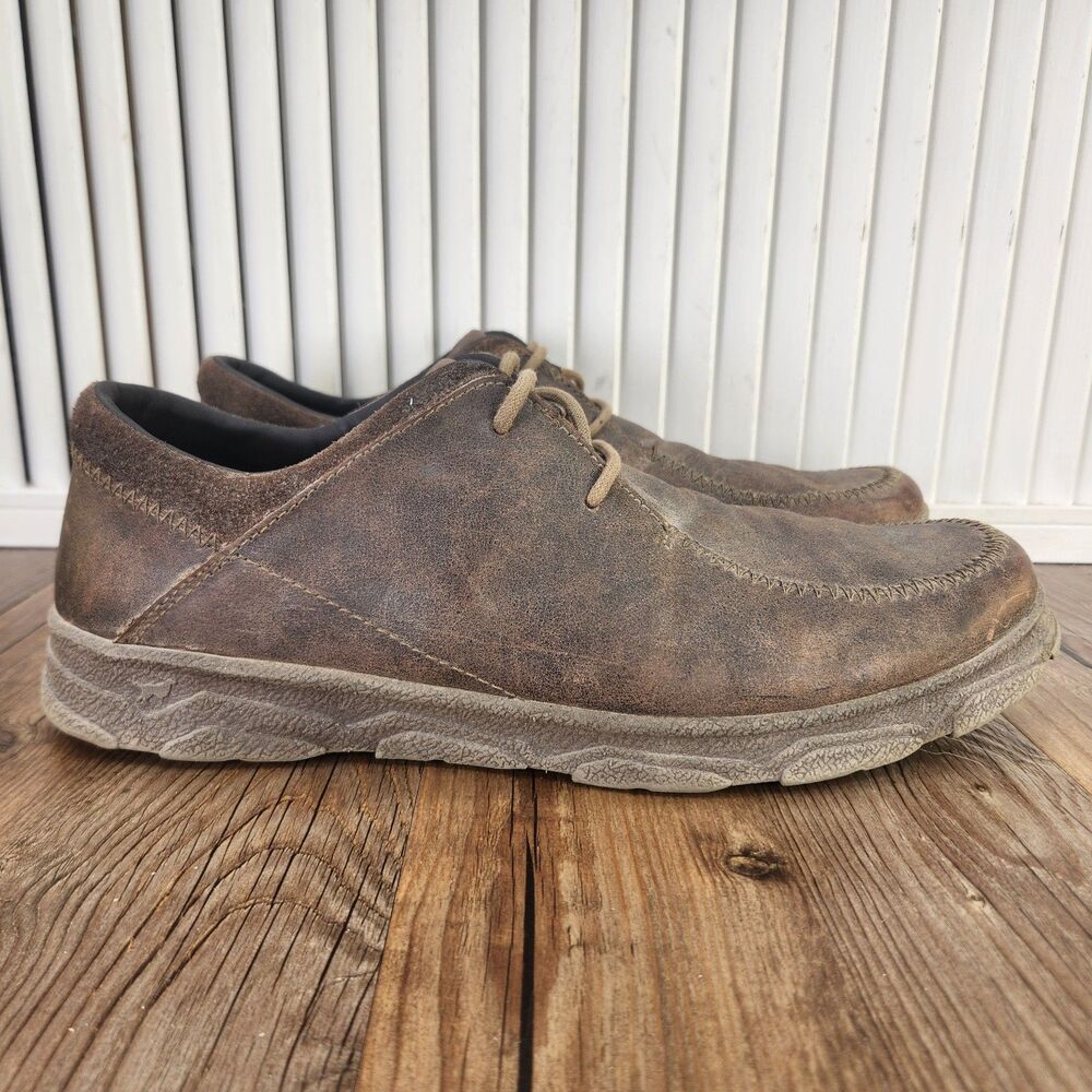 Red Wing Irish Setter Traveler 3806 Oxford Shoes Men's 11 EE Distressed Leather